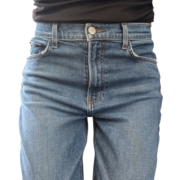 Reformation High Rise Skinny Jeans Blue Denim Size 28 Made in USA Sustainable - Picture 4 of 11